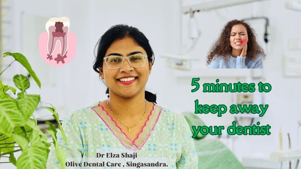 How to maintain oral hygiene with Dental floss and mouth wash. No2 