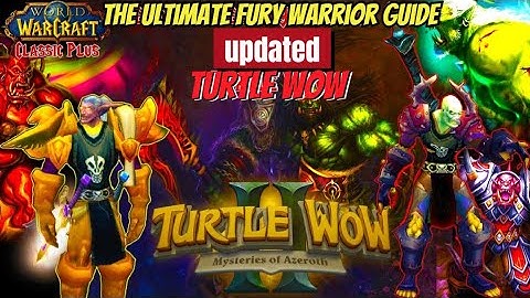 ULTIMATE FURY WARRIOR GUIDE for Turtle WoW (UPDATED 2025)