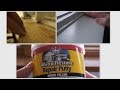 Repair Wood Trim Cat Scratches using Wood Filler
