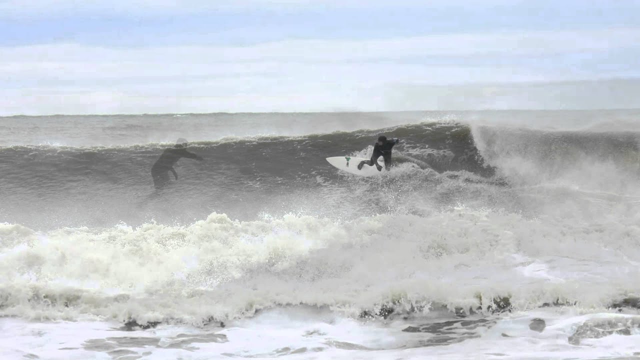 Winter Storm Kicks Up Waves In Virginia Beach You Winter Storm Kicks Up Waves In Virginia Beach
