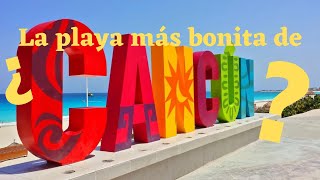 ¿La playa más  BONITA de CANCÚN? Playa Delfines   The most beautiful beach in Cancun?