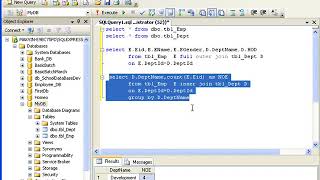 6 01 Creating Stored Procedures With No Input And Output Params