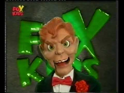Fox Kids UK - Ventriloquist's Dummy Continuity - (1990's) - YouTube