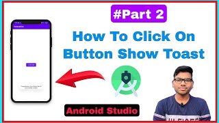 How To Add Button Set Click Listner in Android Studio | Button Pe Click Kaise Karaye | Part 2 Yarana