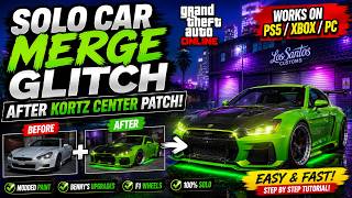 SOLO Car Merge Glitch After The Kortz Center Patch! GTA 5 Online Car to Car Merge (PS5/Xbox/PC)