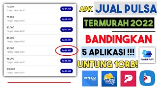 Aplikasi Jual Pulsa Termurah & Terpercaya 2022 | Jual Pulsa Untung Besar Terbaru !! screenshot 5