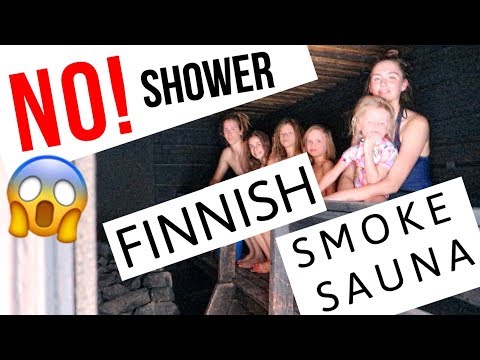 NO shower! OR toilet! FINNISH SMOKE SAUNA