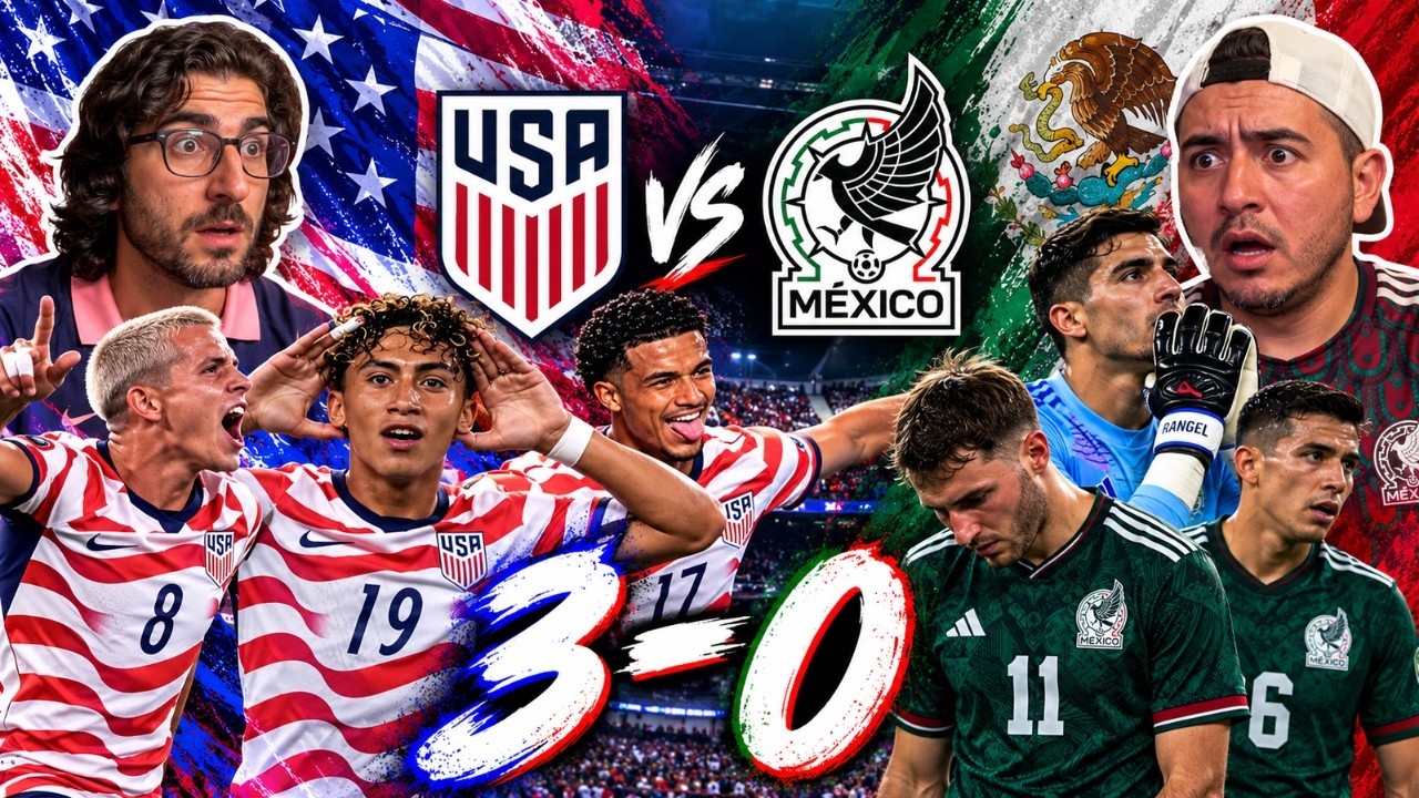 TRES A CERO! Cavan Sullivan Makes History In USMNT 3-0 Thrashing Of Mexico!