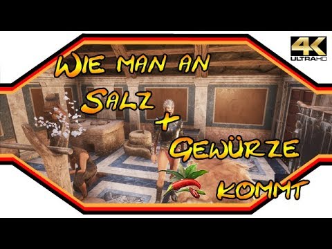 Conan Exiles ★ Wie man an Salz und Gewürze kommt ★ Guide [4k]