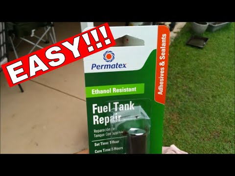 How To Use Permatex Fuel Tank Repair Kit