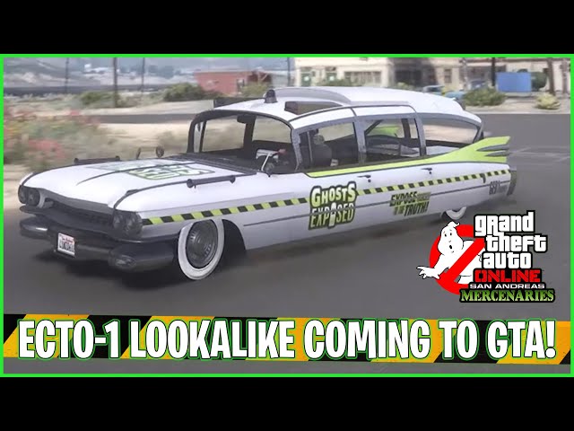 Ghostbusters Ecto-1 lookalike is coming to Grand Theft Auto Online