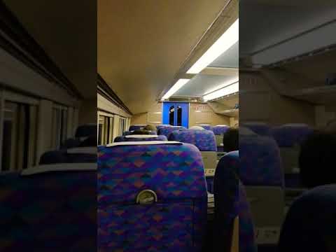 上越新幹線　Maxとき337号　新潟行E4系ラストラン　　　　　高崎発車後の車掌によるMaxの経歴紹介