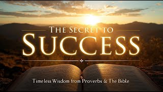 The Secret to Success: Timeless Wisdom from Proverbs & the Bible