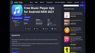 Free Music Player Apk for Android NEW 2022 screenshot 2