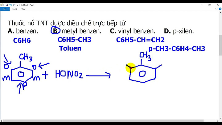 Hướng dẫn chế tạo thuốc nổ tnt