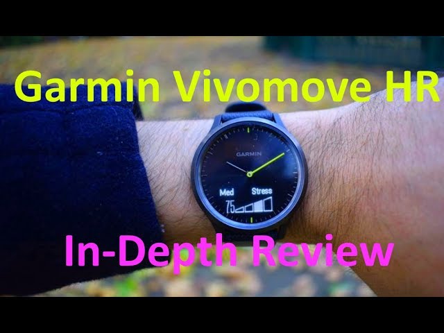 oversøisk intellektuel Opdatering Garmin Vivomove HR In-Depth Review! - YouTube
