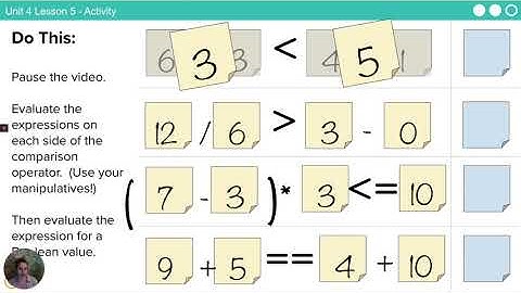 CSP U4L5 Conditionals Explore Video