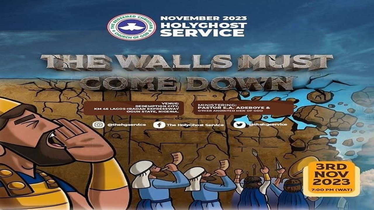 RCCG HOLY GHOST SERVICE NOVEMBER 2023 - YouTube