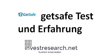 getsafe App - Versicherungsmakler online Test und Erfahrung