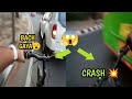 Finely crash hote huye bach gayasaroj stunt vlogviralviews viral 
