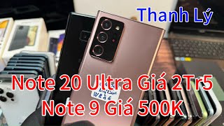 SAMSUNG NOTE 20 ULTRA 2.5 TRILLION, NOTE 9 500K, S22 ULTRA, S10 5G 512G, M33 5G 400K DISCOUNT...