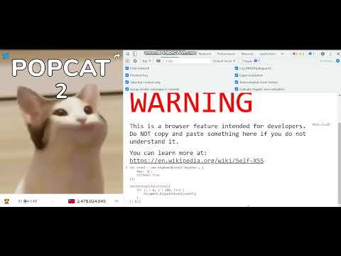 POPCAT 另類外掛 破解 連點教學 免連點器 免外掛程式  輕鬆破萬  一起為國爭光！！！附網址連結
