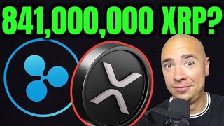 RIPPLE SOLD 841,000,000 XRP!?  STILL HOLDING 44,900,000,000B XRP!