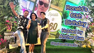Ronald's 60th Birthday - Hosting Highlights | Ancher Cua, Event Host