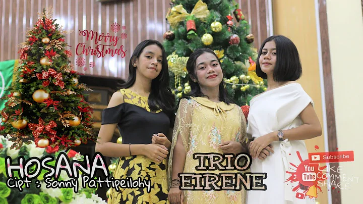 Newest Christmas Song 2022 - HOSANA - TRIO EIRENE