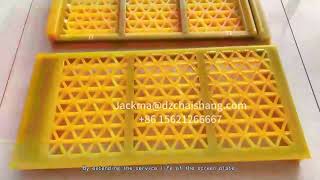 polyurethane screen panel, mining screen panel, pu screening media