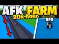 *NEW* UNBREAKABLE AFK FARM TUTORIAL!! | Build a boat for Treasure