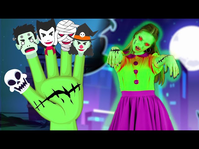 Zombie Finger Family Collection + More | Kids Songs u0026 Nursery Rhymes | PikoJam class=