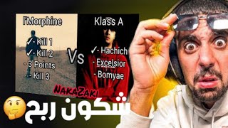 AHMED SABIRI REACTION L'MORPHINE VS KLASS A
