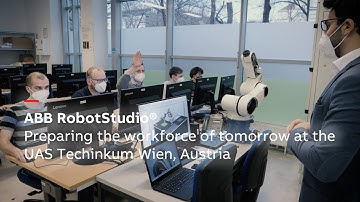 ABB’s RobotStudio® is a valuable alternative for students at University of Applied Sciences, Wien