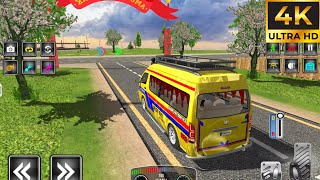 Crazy Passenger Tourist Van Driving Simulator Ultimate Van Game - Android Gameplay 4K  screenshot 4