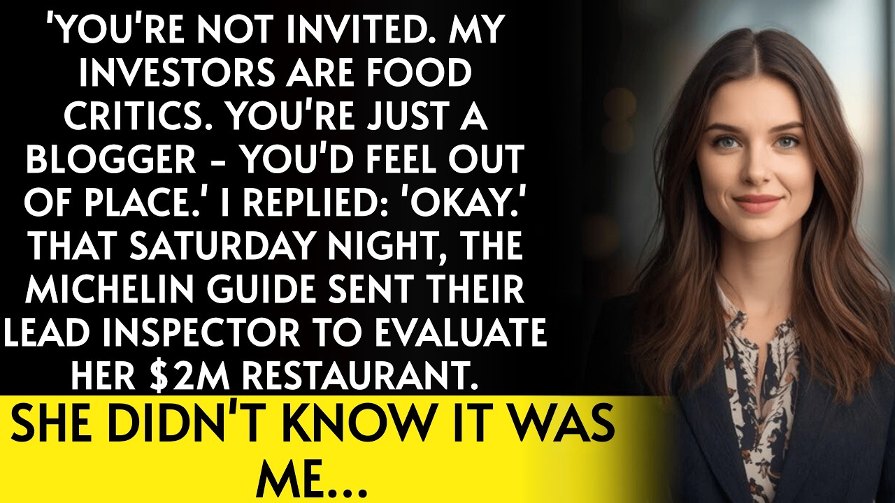 Sister Said 'Skip The Grand Opening - You're Just A Food Blogger' - Then The Michelin Report