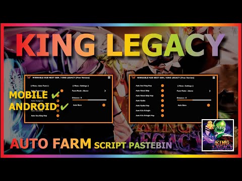 KING LEGACY Script mobile UPDATE 4.66 AUTO FARM