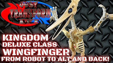 JUST TRANSFORM IT!: Kingdom Deluxe WIngfinger