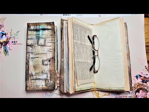 How to Make a Junk Journal Out of Junk Mail! (Part 1 of 3) Step by Step DIY Tutorial for Beginners!