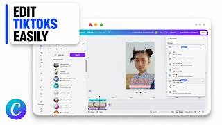 How to Create a TikTok in Canva (Portrait Social Presence) screenshot 4