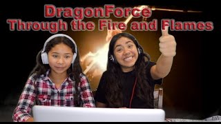 Two Girls React to DragonForce - Through the Fire and Flames