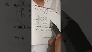 Lineer Cebir 10-Üst Ya Da Alt Köşegen Matriste Determinant Hesabı