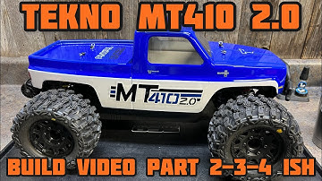 Tekno MT410 2.0 build video part 2 to finish proline racing , Castle creations,