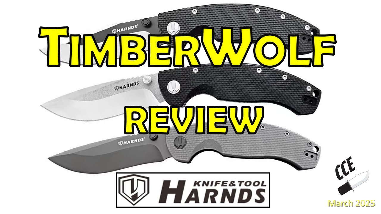 Harnds TIMBERWOLF  #knifereview #lockback #tough #edc