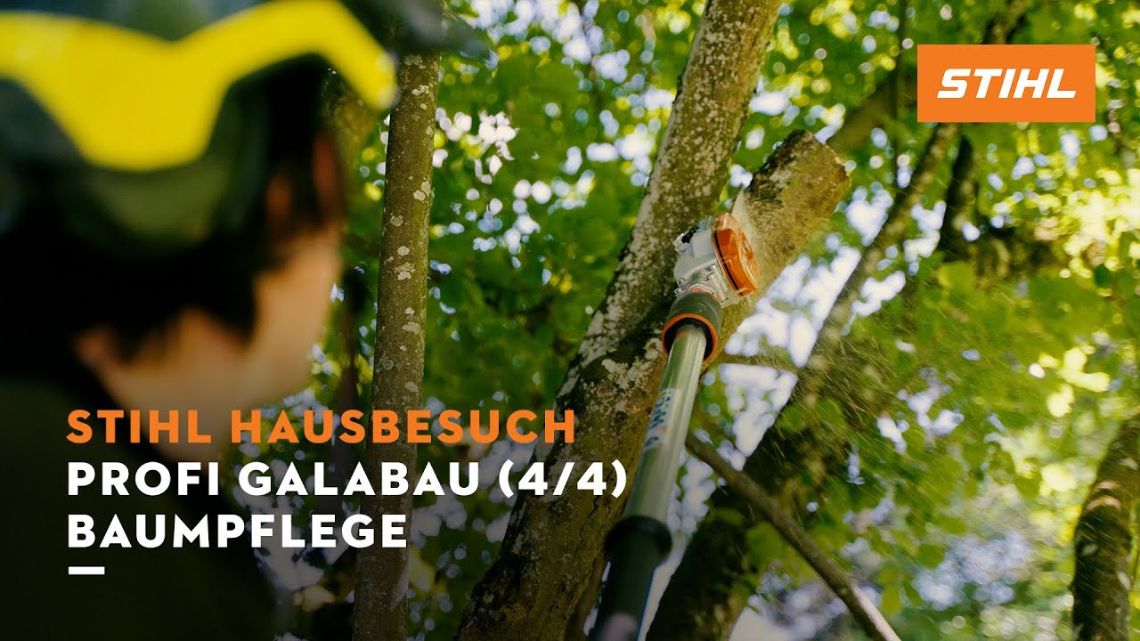 STIHL Hausbesuch |  Profi GaLaBau (4/4) | Gartengestaltung Bullinger – Baumpflege