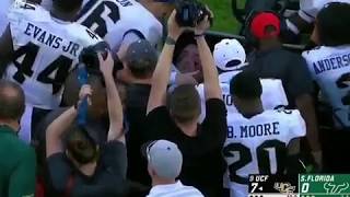 Mckenzie Milton Suffers Gruesome Leg Injury In Ucfs Win Over South Florida