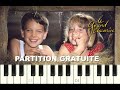 LE GRAND CHEMIN, Thème principal, 1987, Piano Tutorial avec Partition Gratuite (pdf)