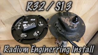 R32 Sedan Dyno Run and Installing the Radium Engineering R32 Skyline Fuel Pump Hanger / Sender Unit