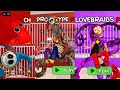 Prototype vs Lilly vs chum prison run || Poppy Playtime || Roblox #Roblox