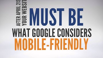 Mobile-friendly website conversion by Local Marketing Pros - Google Mobile Update April 21st